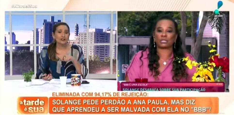 Sonia Abrão detona Solange Couto (Foto: Reprodução / RedeTV!)

