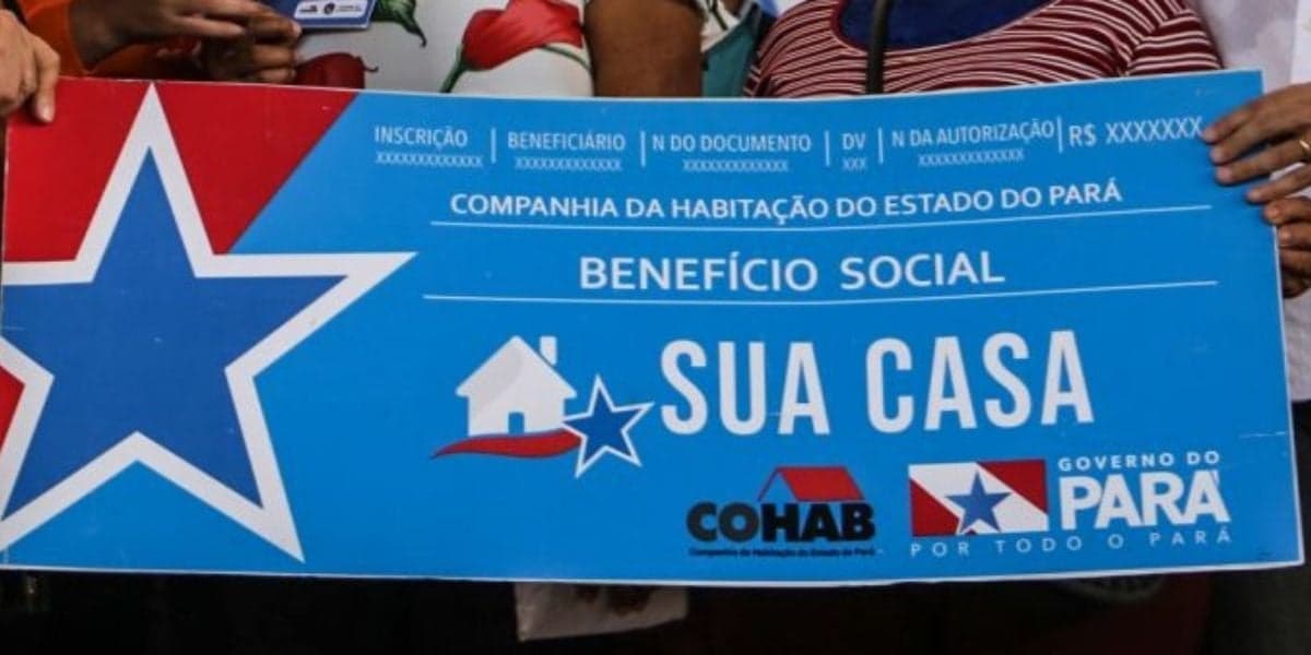 Programa Sua Casa, disponível pelo governo do Pará (Reprodução: Divulgação)