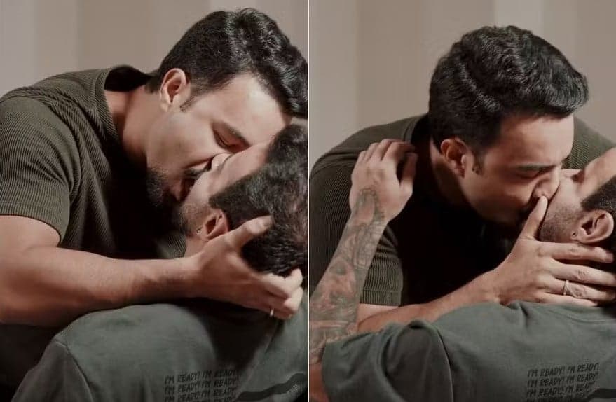 Jornal da Globo divulga foto de Tarso Brant com namorado (Foto: Reprodução / Globo / Instagram)