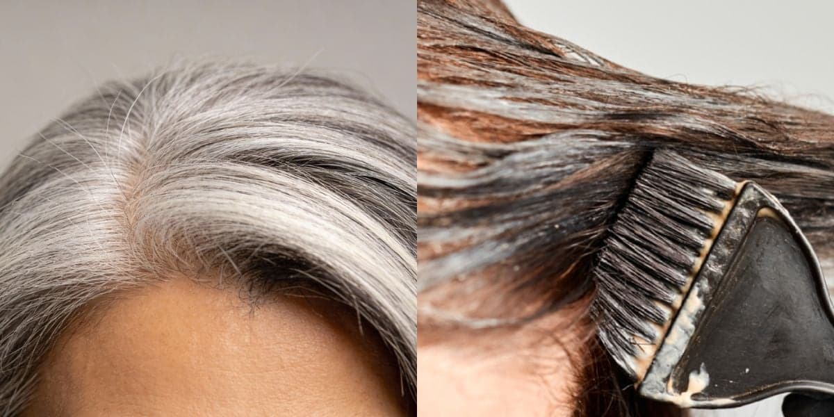 Fim do cabelo branco: Como preparar uma tinta caseira que não agride os fios