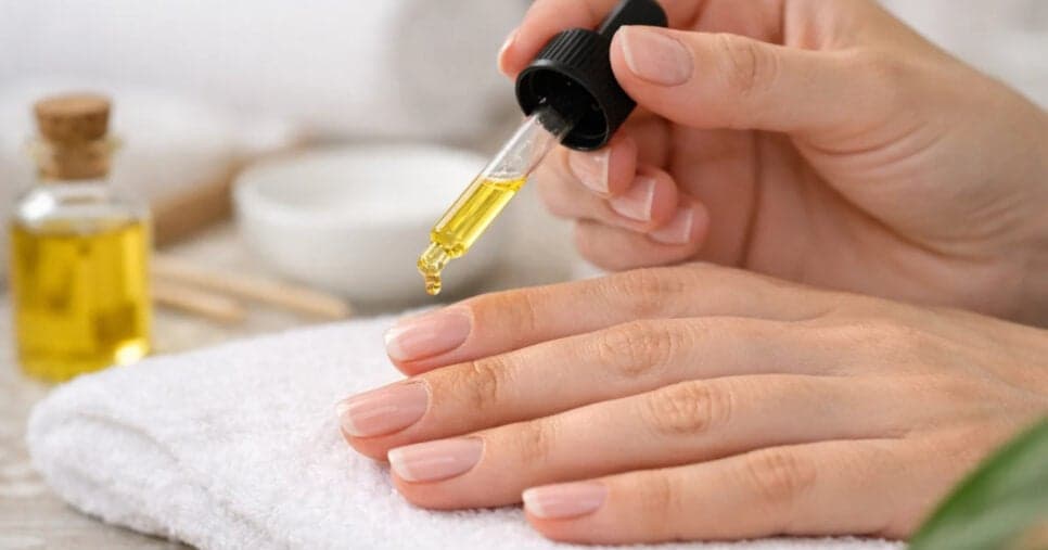 Base com azeite para potencializar as unhas (Foto: Divulgação)