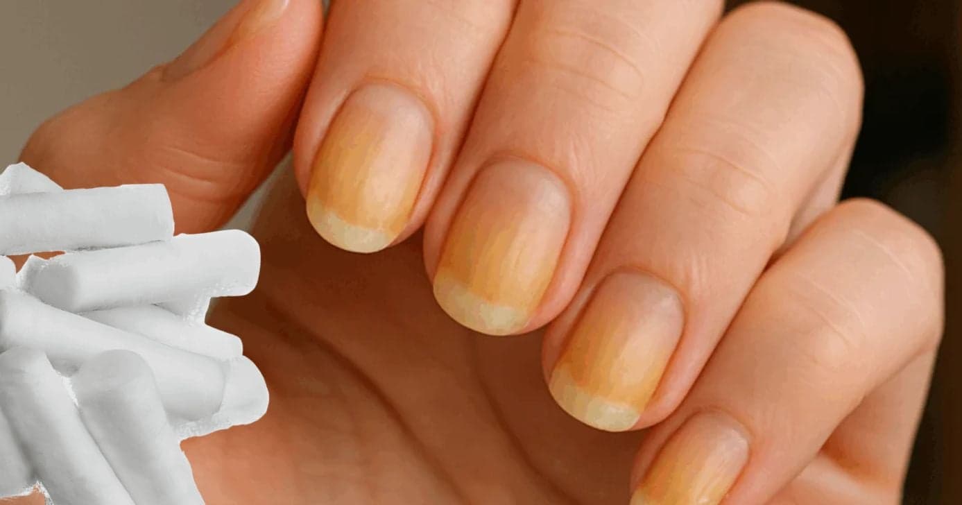 Para mulheres que não tiram o esmalte: Como clarear unhas amareladas usando algodão