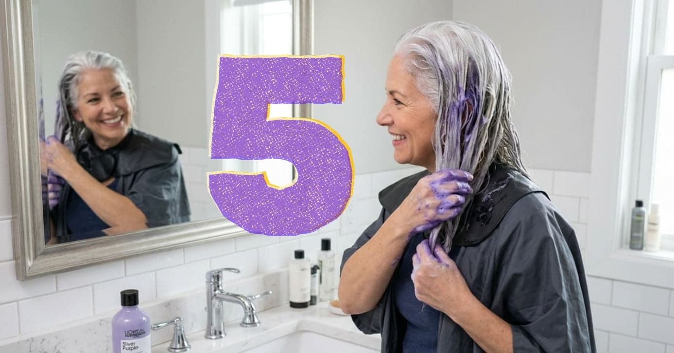 5 shampoos que deixam o cabelo branco macio e brilhante outra vez