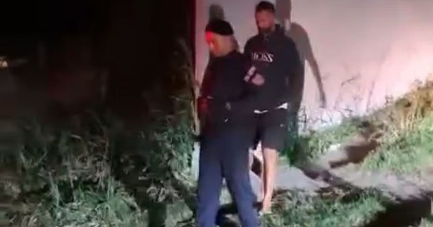 Goleiro Bruno é preso em São Pedro da Aldeia (Foto: Divulgação/PMERJ)