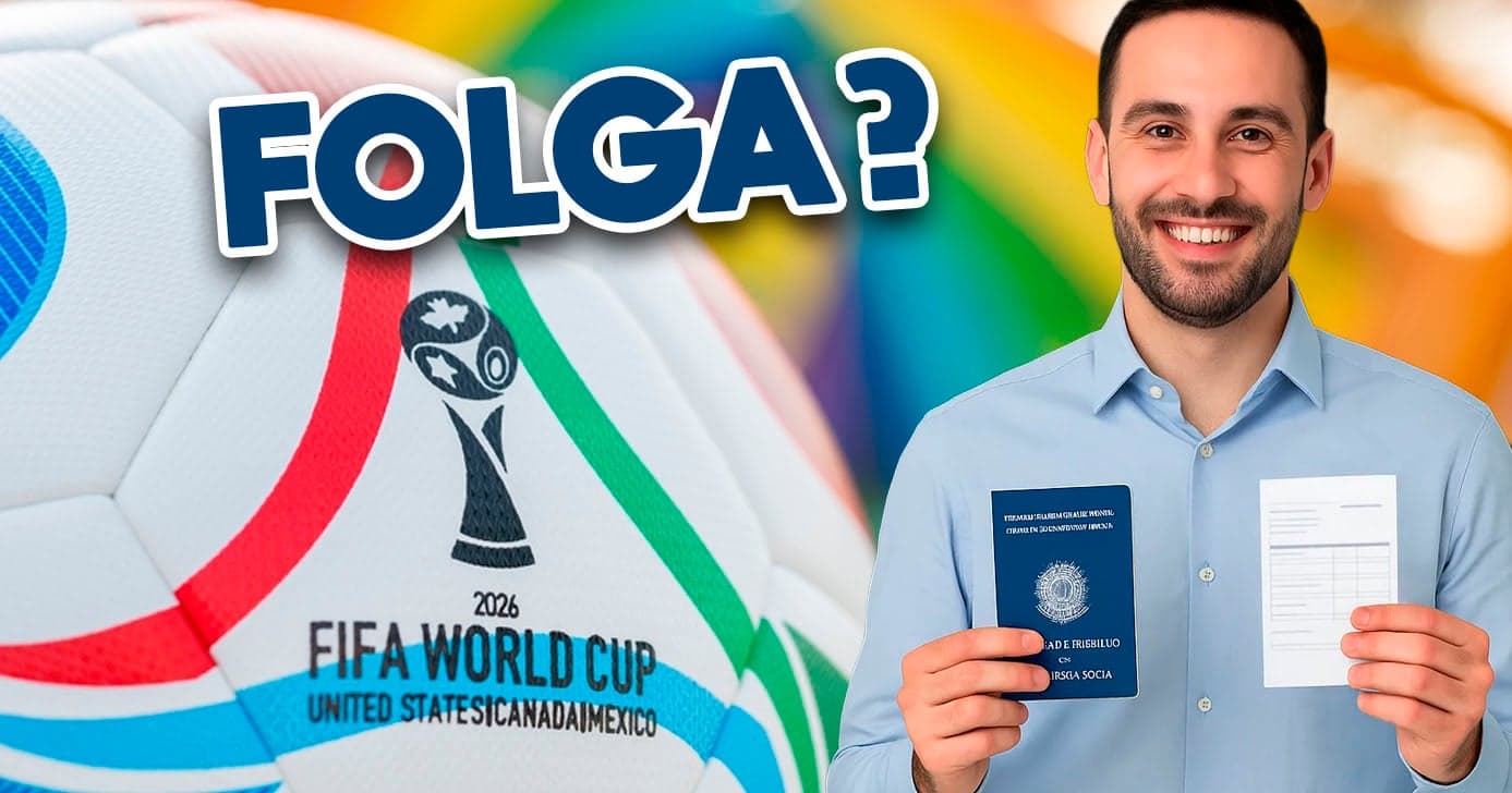 Copa do Mundo 2026: Lei trabalhista obriga folga aos CLTs em dias de jogos?
