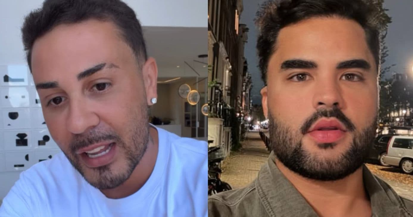 Carlinhos Maia e Lucas Guedez (Fotos: Reproduções / Instagram) 