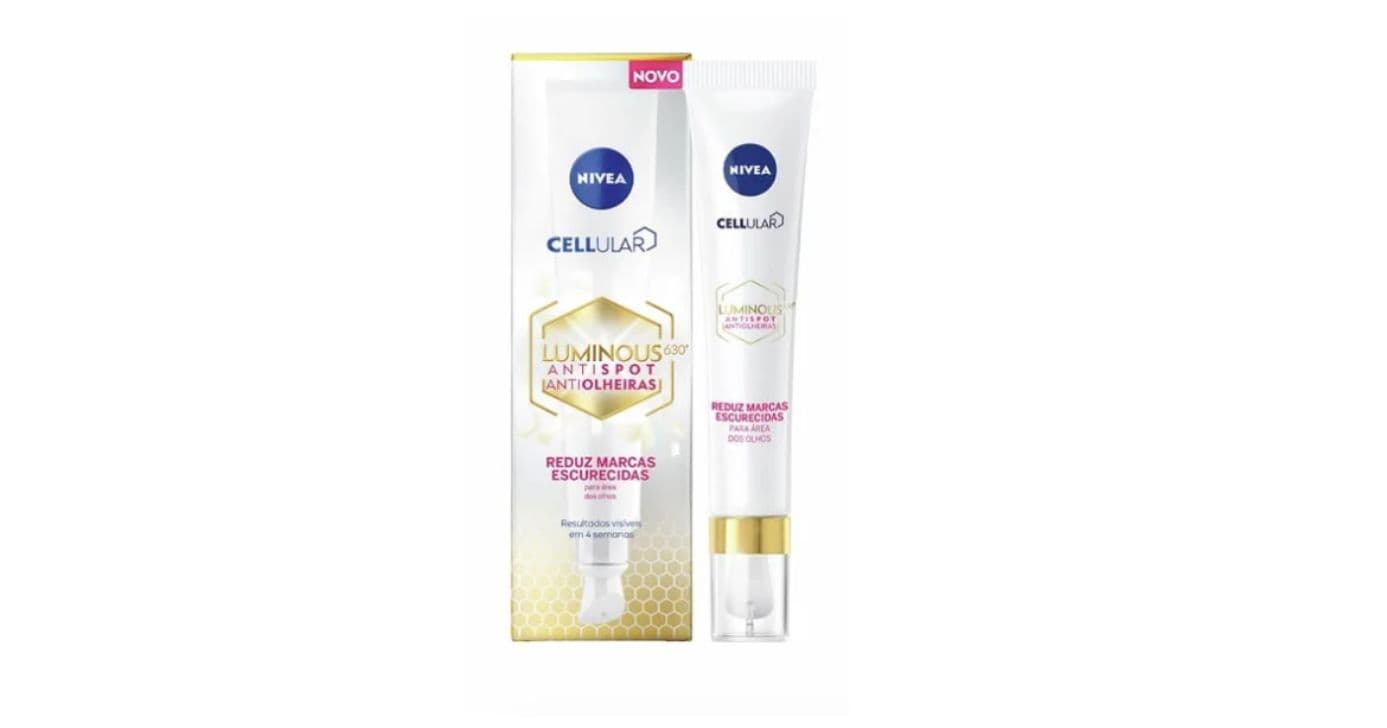 Creme Cellular Luminous 630 Antispot Antiolheiras para olheiras (Foto: Nívea) 