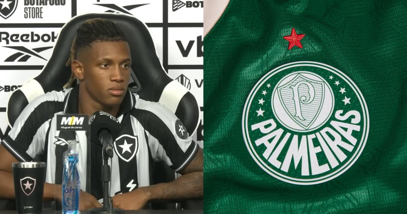 R$ 235 milhões: Palmeiras contratando Danilo do Botafogo tem atualização confirmada hoje (23)