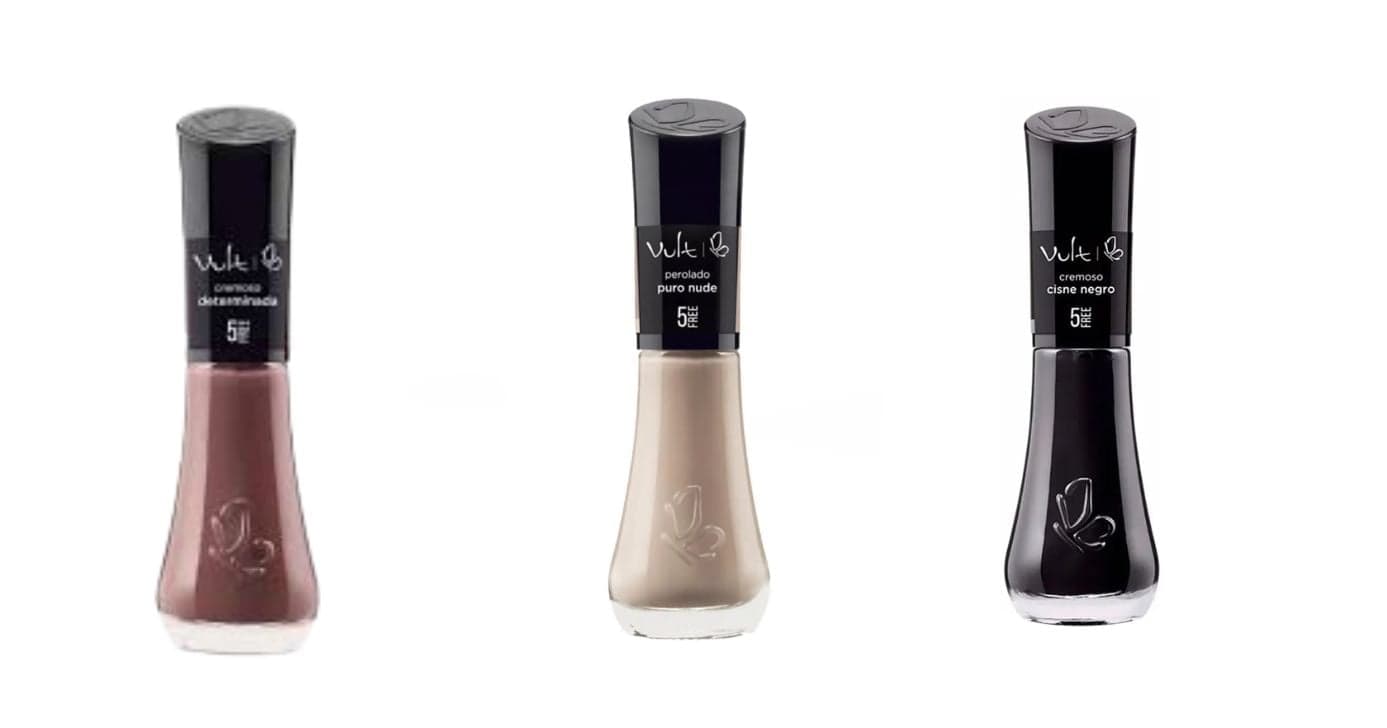 Esmaltes da linha 5Free (Foto: Vult)