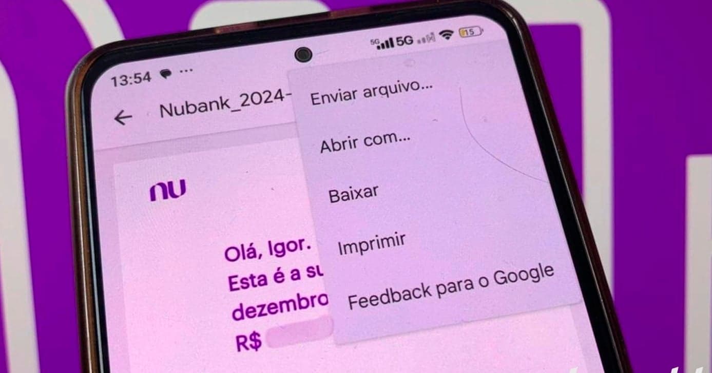 Consequências imediatas: Nubank comunica o que acontece com quem não paga a fatura