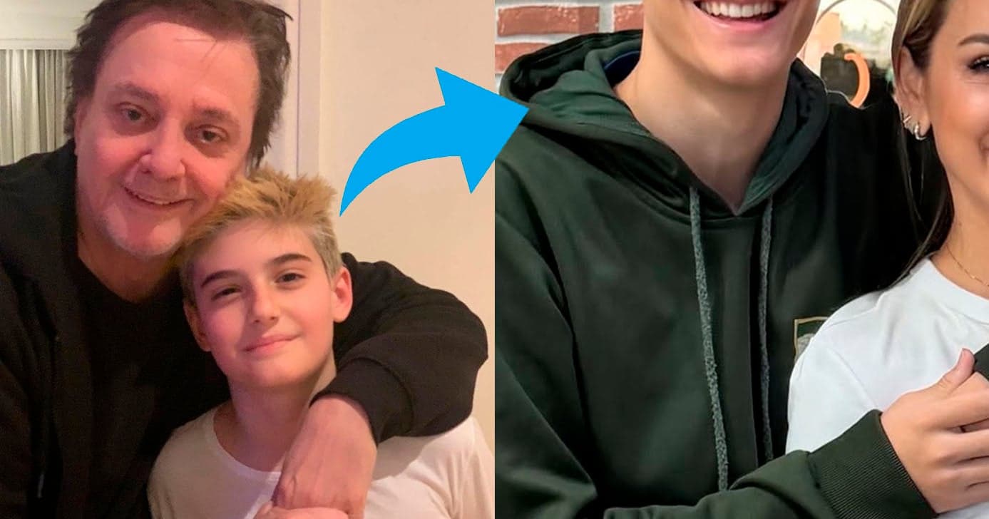 Galã e maior que o pai: Discreto, filho caçula de Fábio Jr. é um dos mais lindos do Brasil
