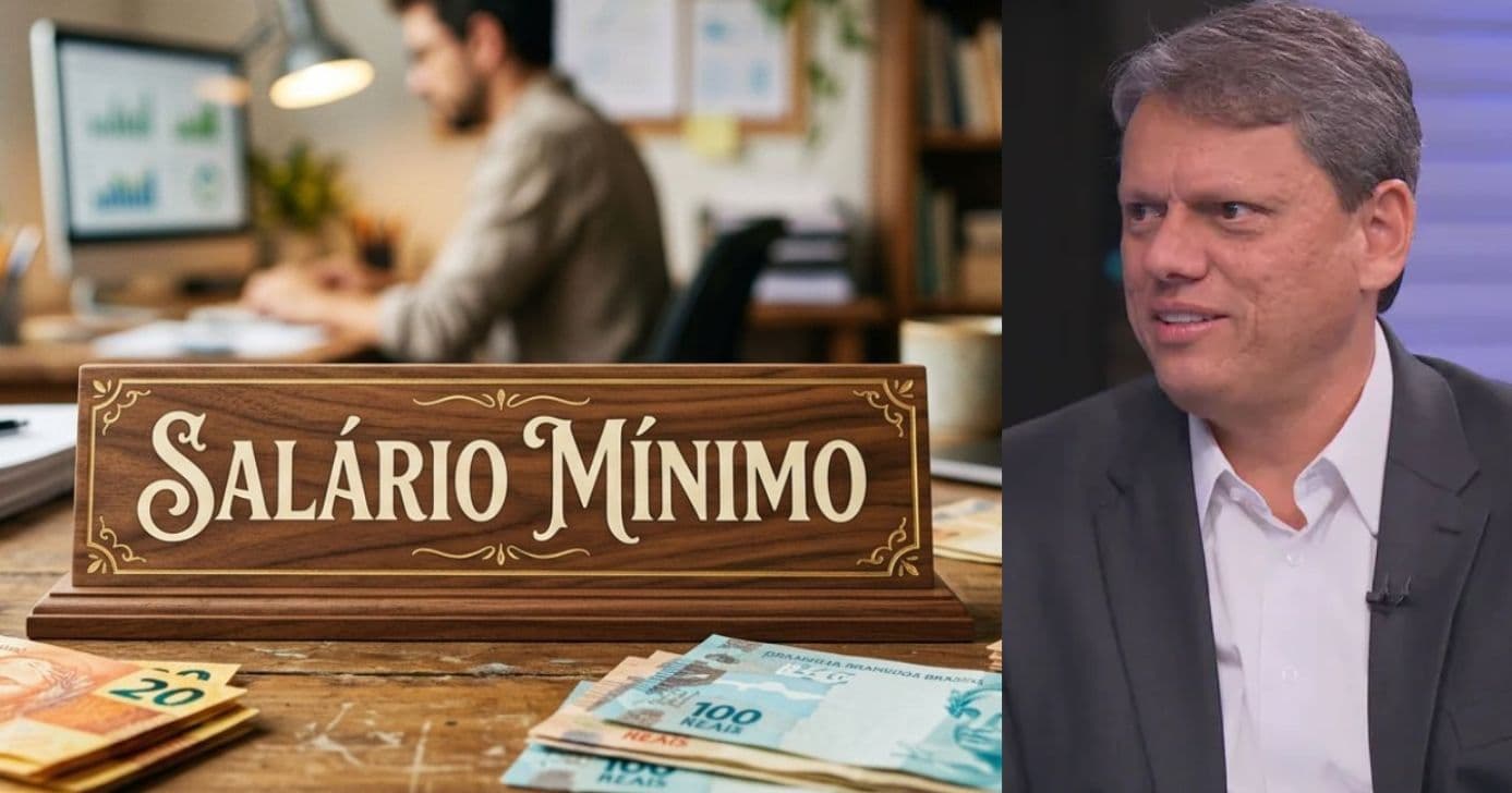 Tarcísio deu aval: Novo salário mínimo em SP tem alta de 46% confirmada hoje (29/05)
