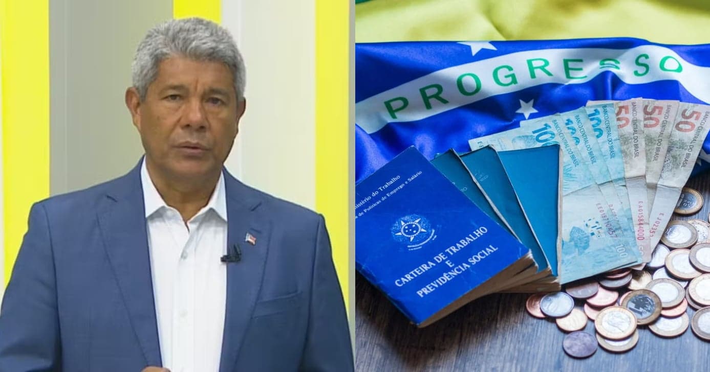 Adeus aos R$1621? Salário mínimo de R$1800 é proposto a Jerônimo na Bahia
