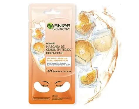 Máscara Facial Garnier Hidra Bomb Suco de Laranja (Foto: Reprodução/Internet)