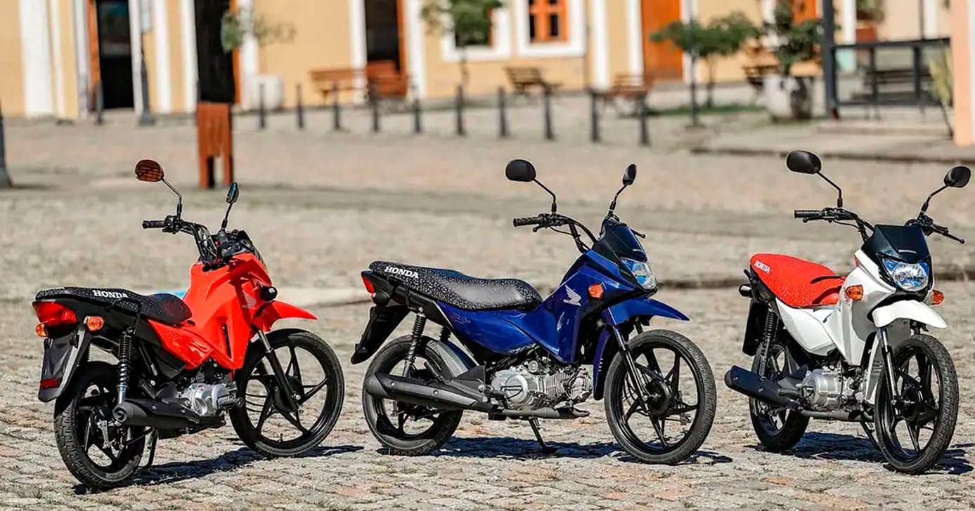 Modelos da Honda Pop 110i 2027 (Foto: Reprodução) 