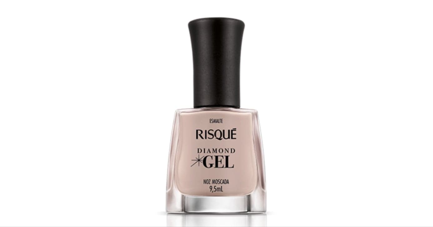 Esmalte Risqué Diamond Gel Noz Moscada (Foto: Reprodução/Internet)