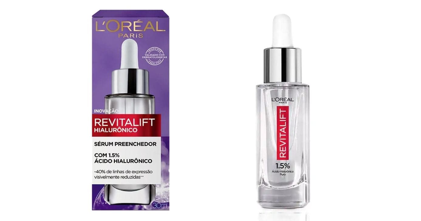 Sérum Preenchedor Revitalift Hialurônico (Foto: L'Oréal Paris) 