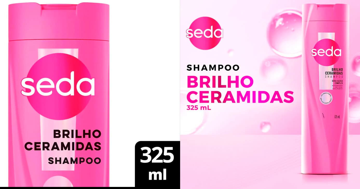 Shampoo Seda Ceramidas Infusão Ativa Retinol e Colágeno (Foto: Reprodução) 