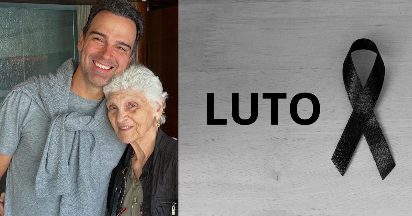 Luto: Morre mãe de Tadeu Schmidt, aos 92 anos e apresentador desabafa: “Dificuldade para aceitar”