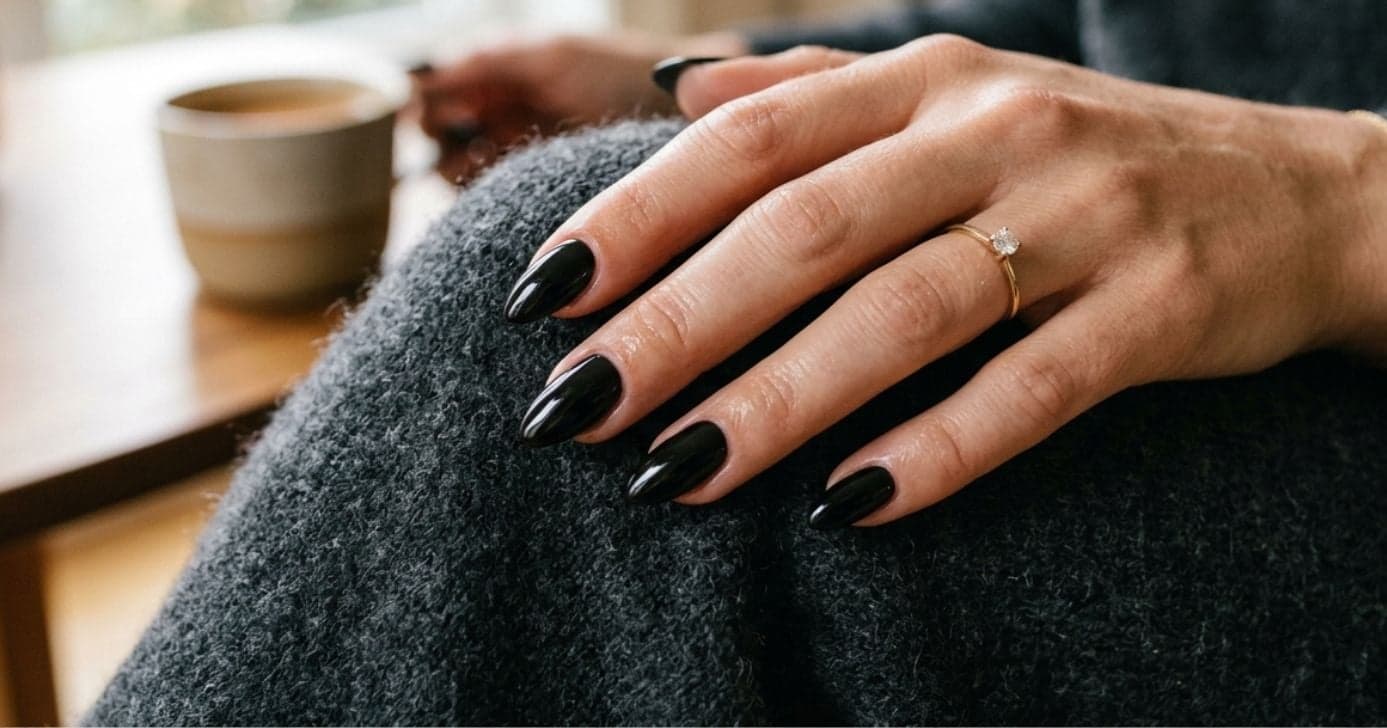 Formato de unhas almond (Foto: Montagem TV Foco / GMN)