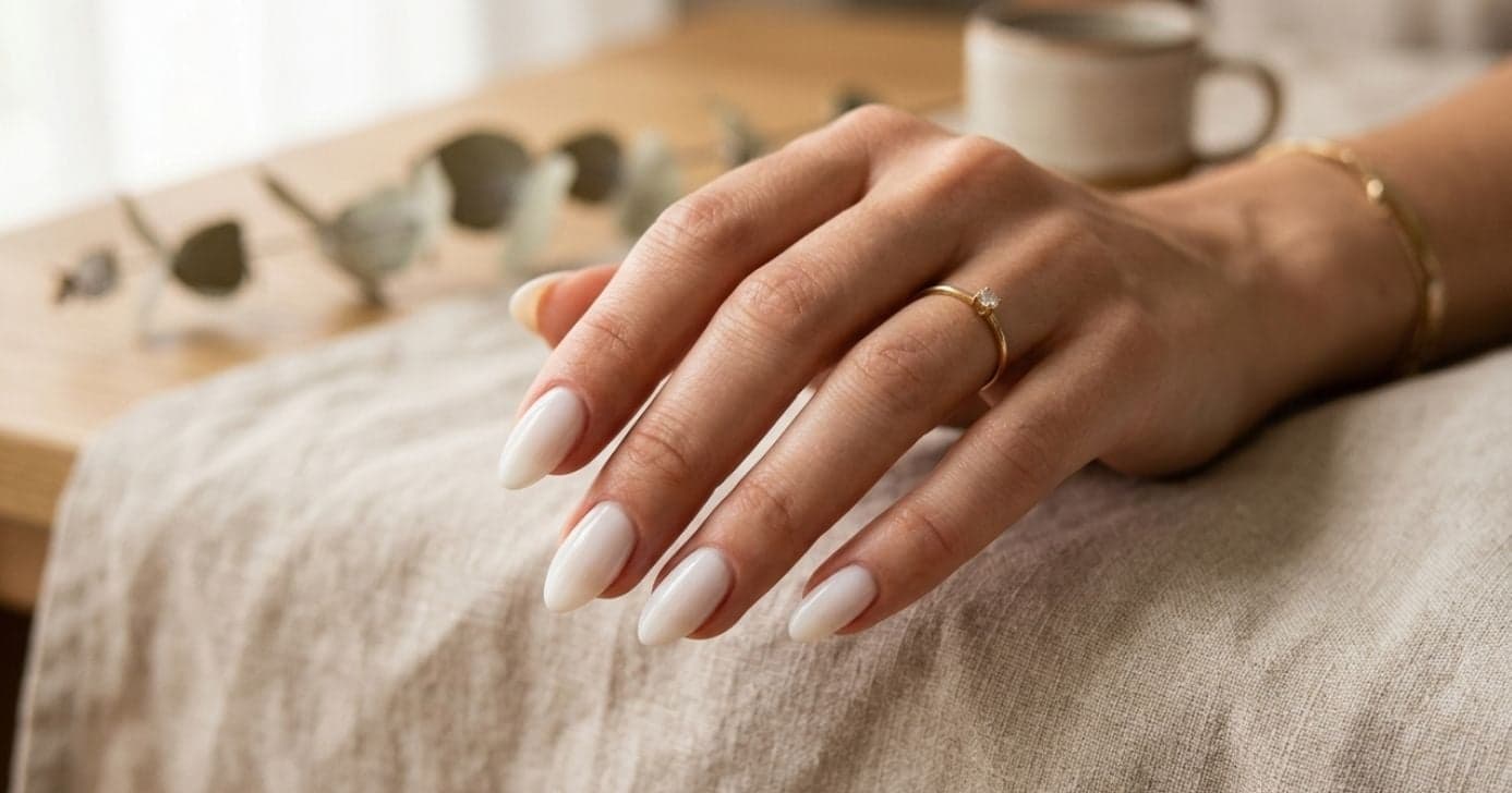 Formato de unhas almond (Foto: Montagem TV Foco / GMN)
