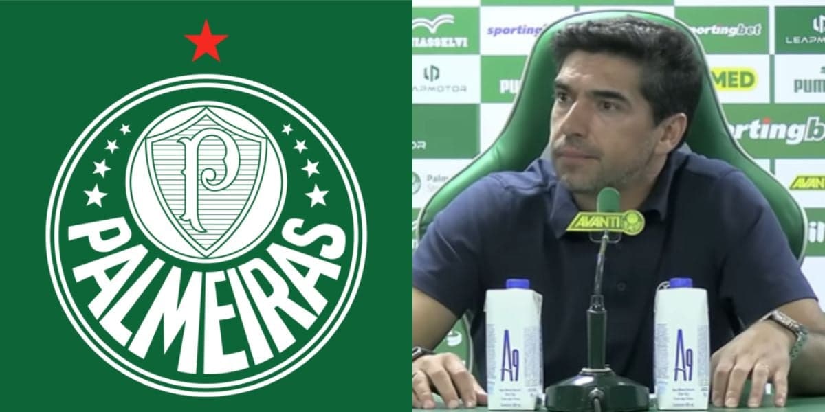 Abel Ferreira chora com 3 craques fora no Palmeiras hoje (Reprodução: Youtube)
