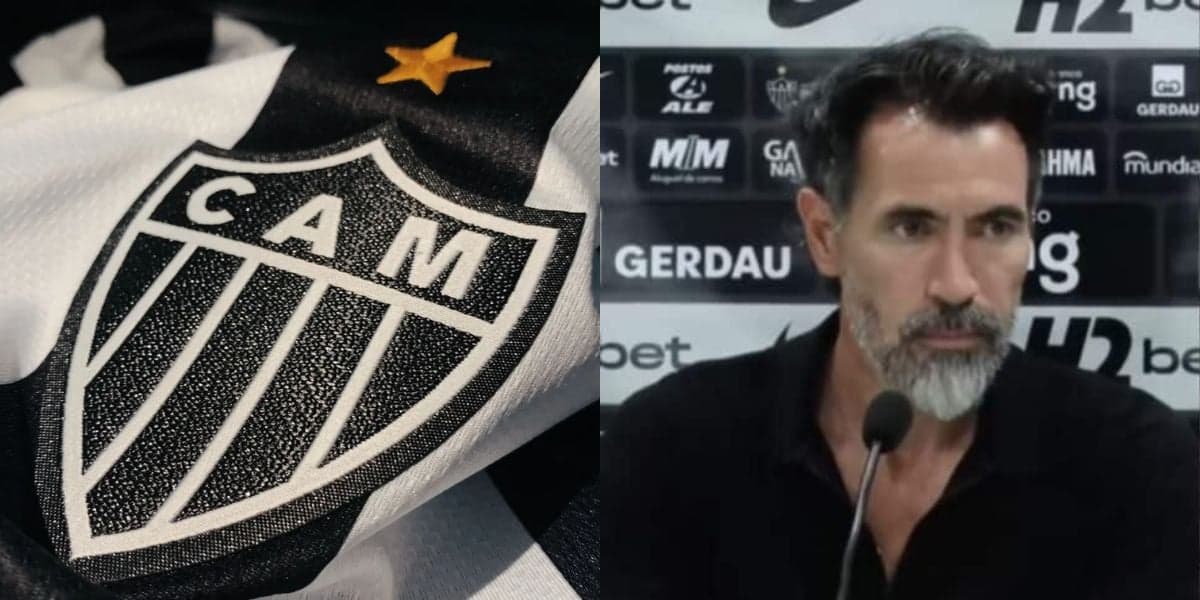 Atlético-MG: Eduardo Dominguez é comunicado sobre perda de 3 jogadores hoje (25)