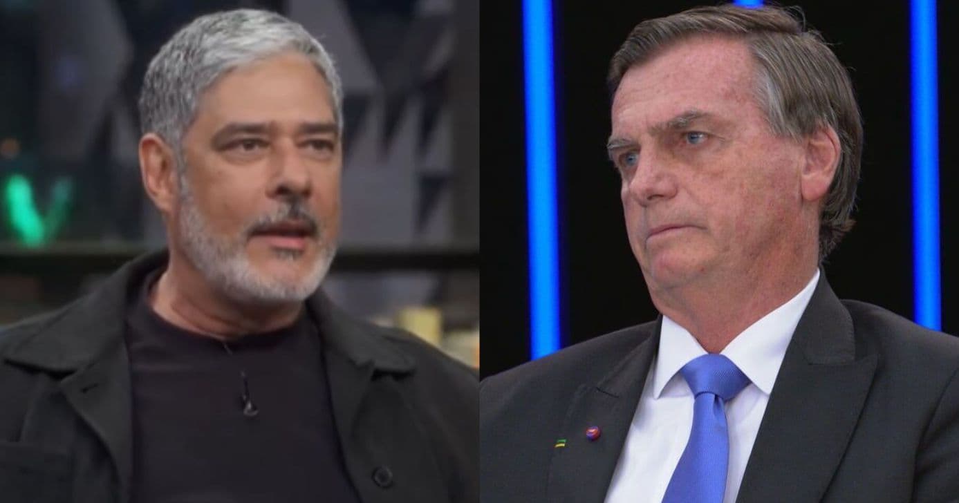 Bonner assume ter acionado chefão da Globo por atitude perigosa de Bolsonaro: "Não está percebendo?"
