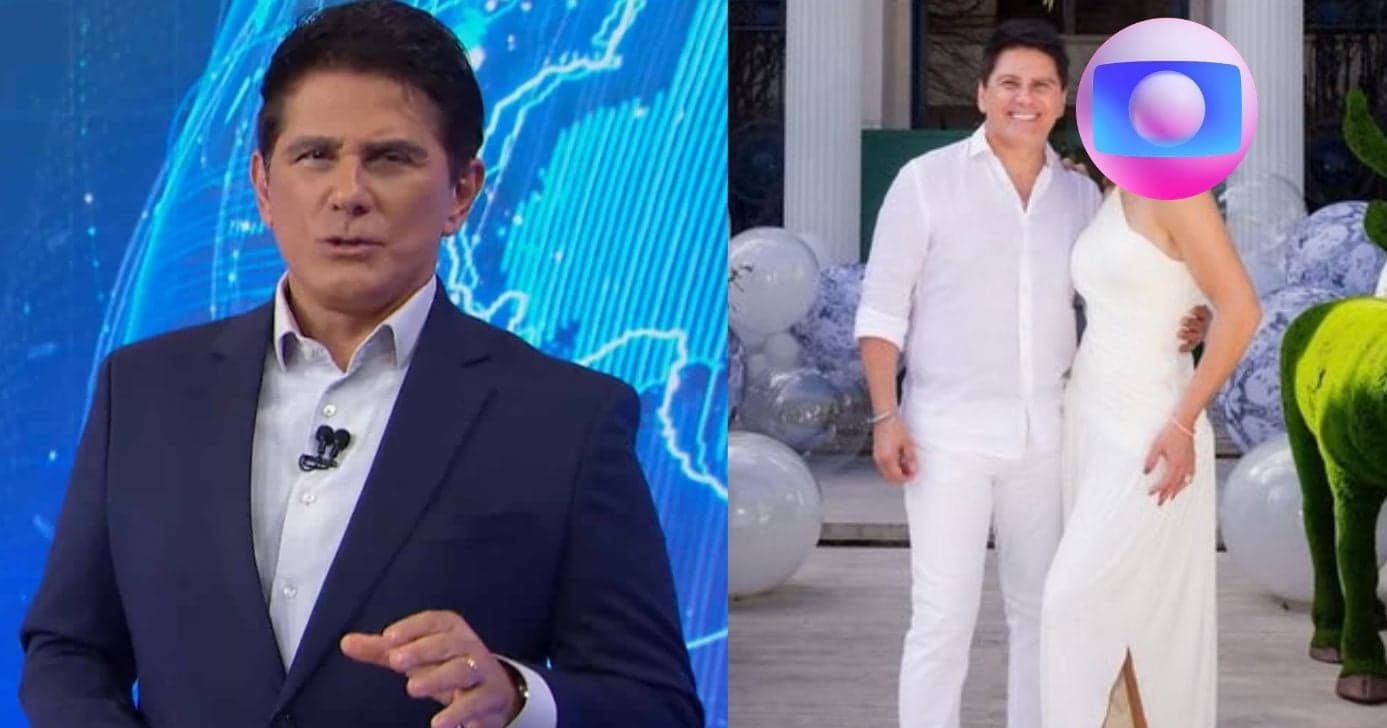 Discreto: Com qual estrela de novela da Globo César Filho vive relação há 26 anos?
