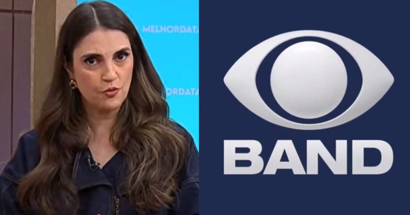 Chris Flores desabafa o que passa todos os dias na Band e assume: "Medo"