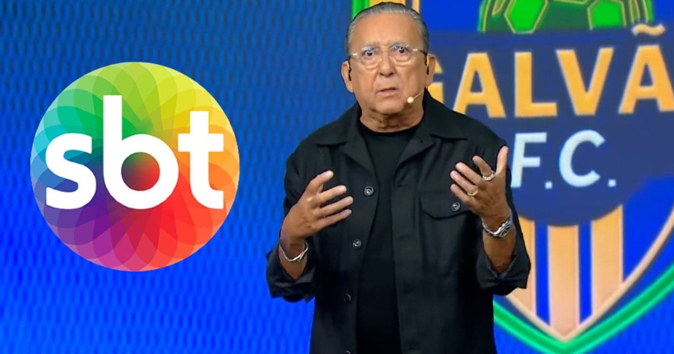 Galvão Bueno sai do ar no próprio programa no SBT e agora já descobrimos o porquê