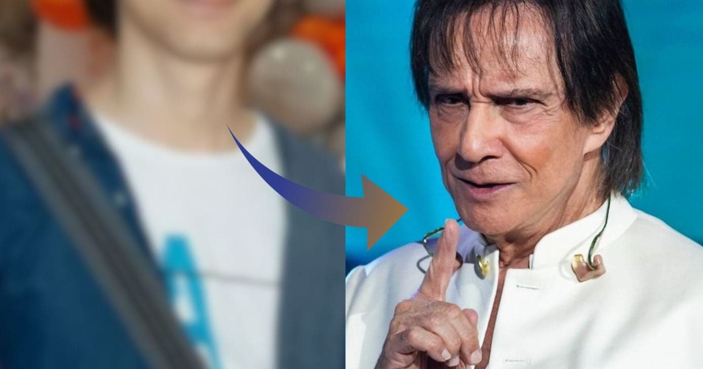 Foto: Discreto, neto de Roberto Carlos choca por ser idêntico ao avô aos 28 anos