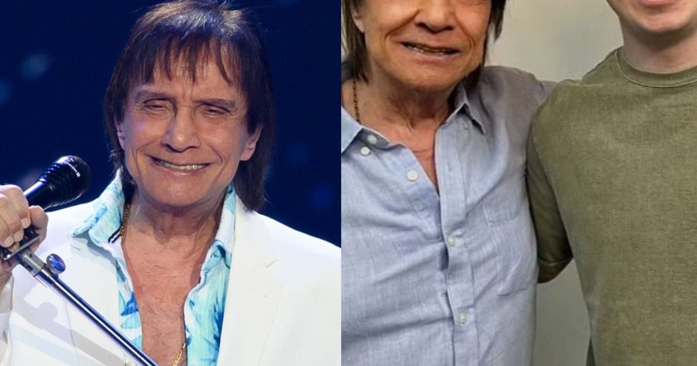 Loiro e um homão: Neto discreto de Roberto Carlos é um dos homens mais lindos e foto pode provar