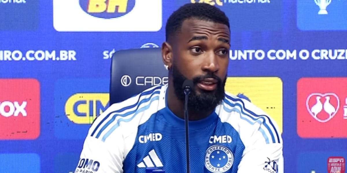 Gerson está suspenso para o jogo contra o Barcelona-ECU (Reprodução: Youtube)