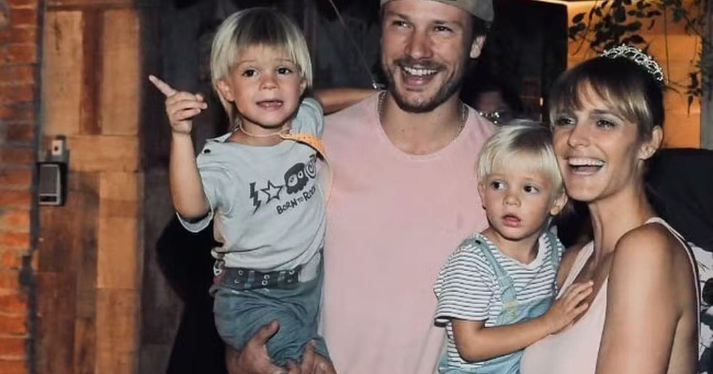 Gêmeos de Rodrigo Hilbert e Fernanda Lima são os homens mais lindos do Brasil e fotos provam