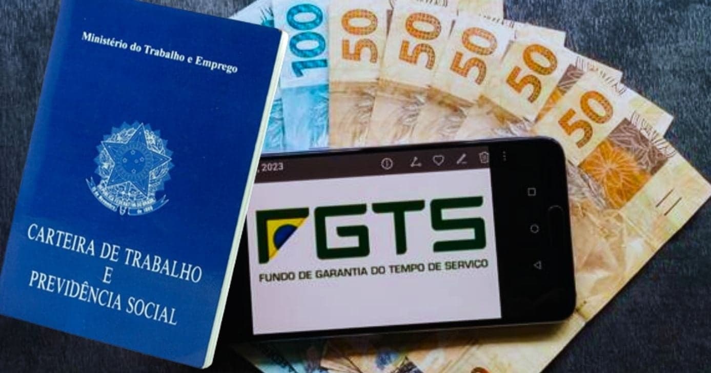 Saque inédito do FGTS tem data para liberação (Foto Reprodução/Montagem/TV Foco/Internet/Canva/Lennita)