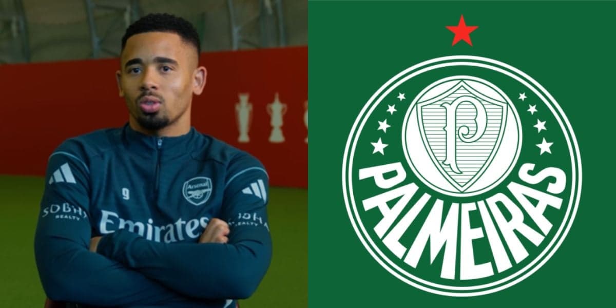 "Vou voltar": Gabriel Jesus abre o jogo e confirma sobre retorno ao Palmeiras
