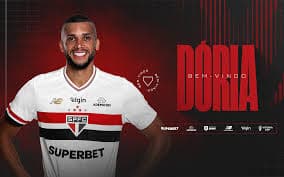 Dória era uma aposta do clube (Foto: São Paulo Instagram)