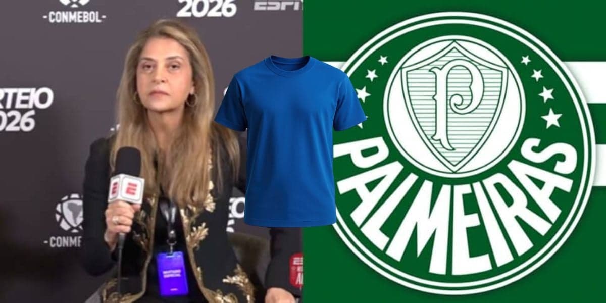Leila Pereira libera lateral de R$70M do Palmeiras para vestir azul hoje (26)