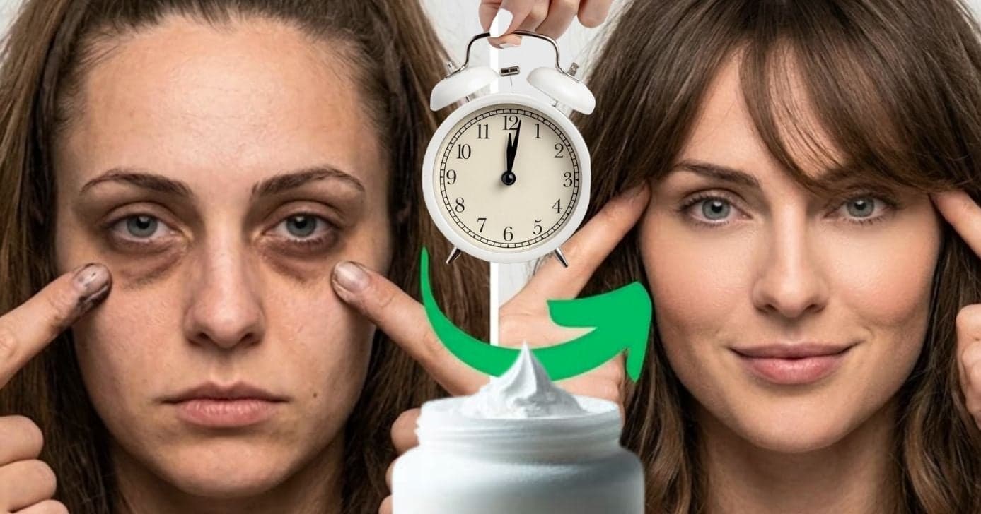 Efeito "8 horas de sono": O creme que drena os vasos e clareia olheiras por menos de R$60