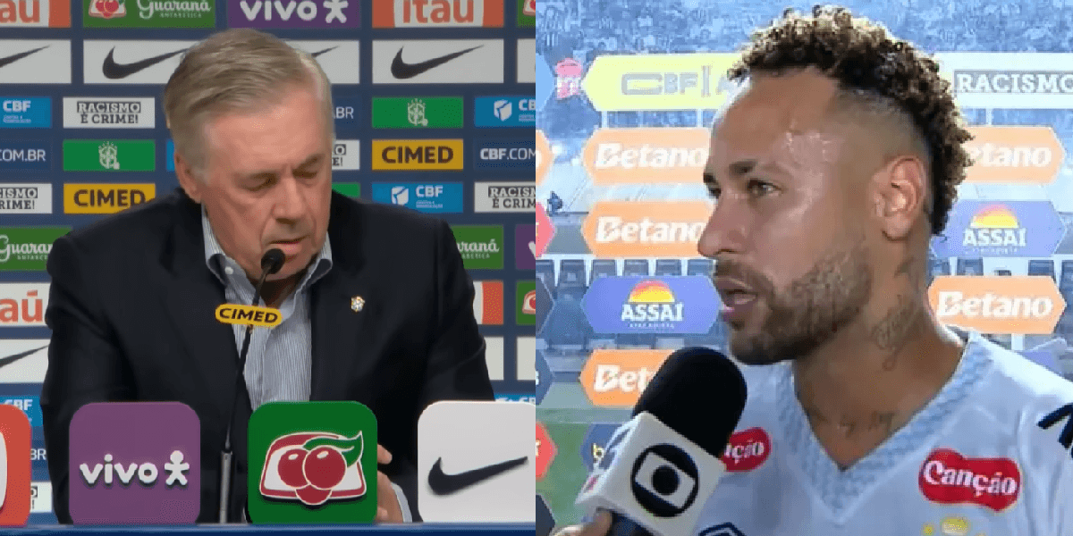 Carlo Ancelotti toma atitude e expõe sobre Neymar na Copa do Mundo antes da convocação: "Importante"