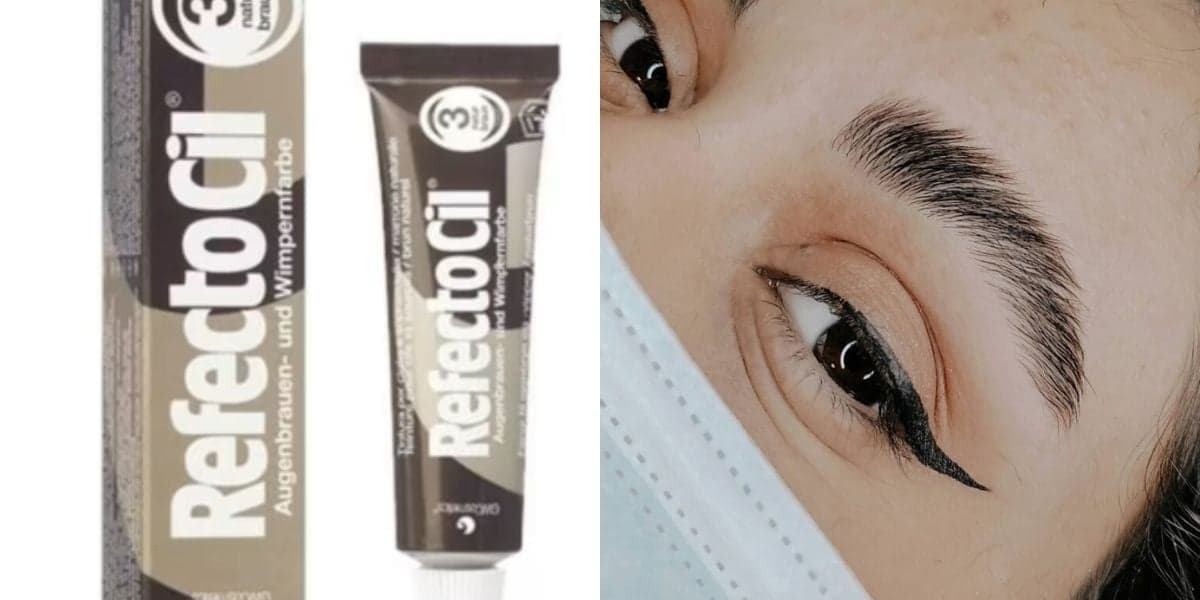 RefectoCil Tintura é uma tinta ideal para as sobrancelhas (Reprodução: Montagem TV Foco)