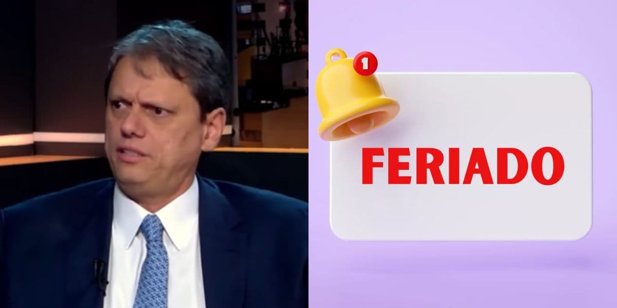 Tarcísio já sabe: Feriado é confirmado quinta (21/05) em cidade em SP