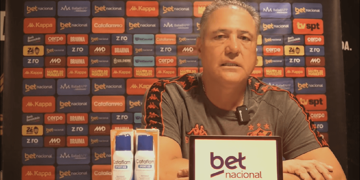 Márcio Baiano, técnico demitido (Foto: Reprodução/ YouTube/ TV Sport)