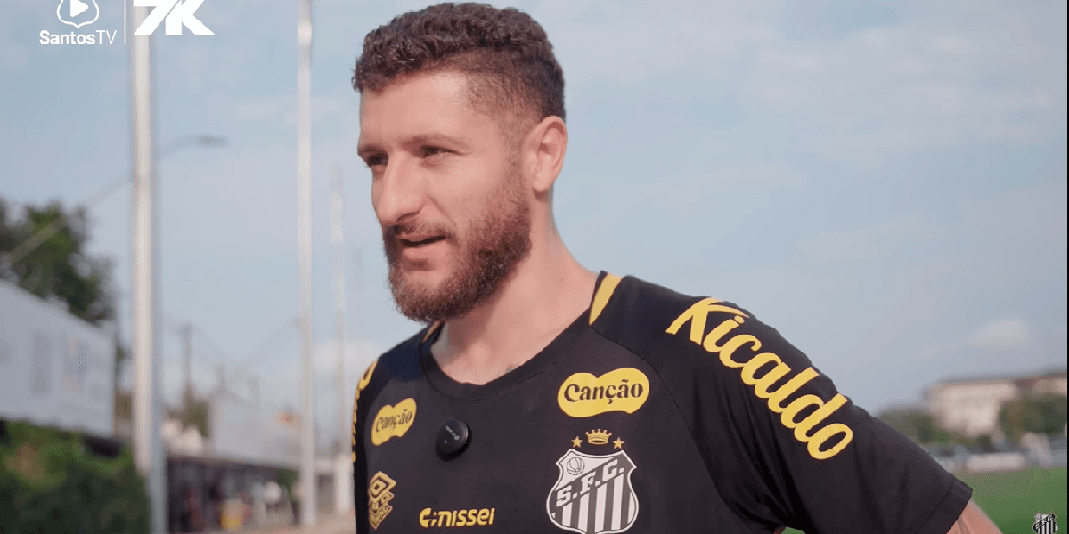Zé Rafael (Foto: Reprodução/ YouTube Santos TV)