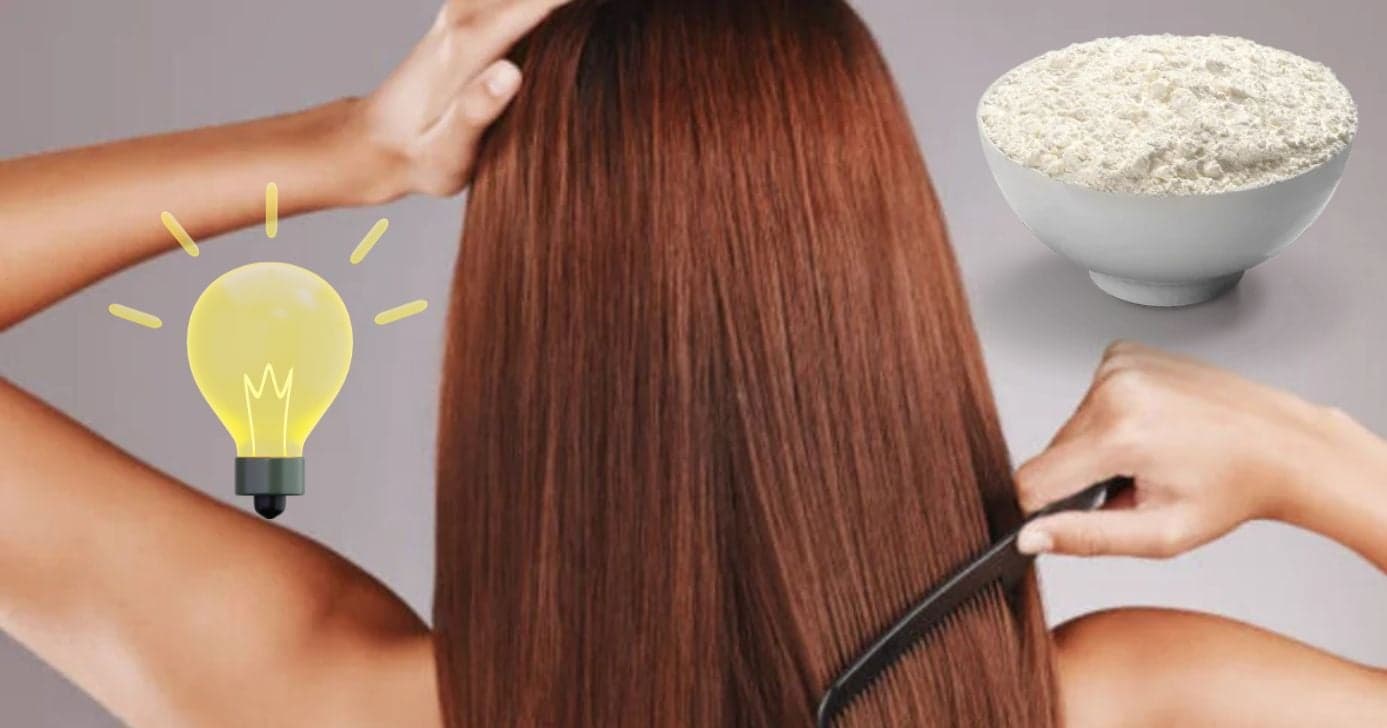 Mistura com amido de milho promete alisar o cabelo sem química