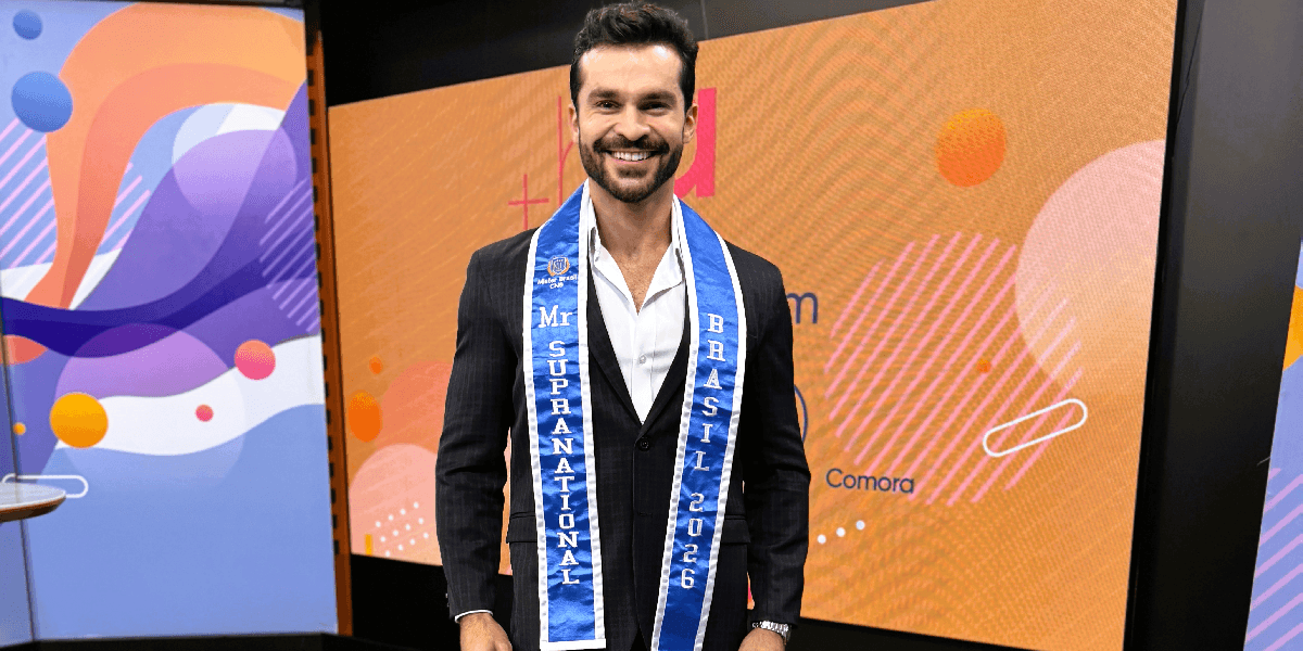 RUMO À POLÔNIA! Mister Brasil Supra 26, Danton Murilo Miguel, revela sobre preparação para o concurso internacional.