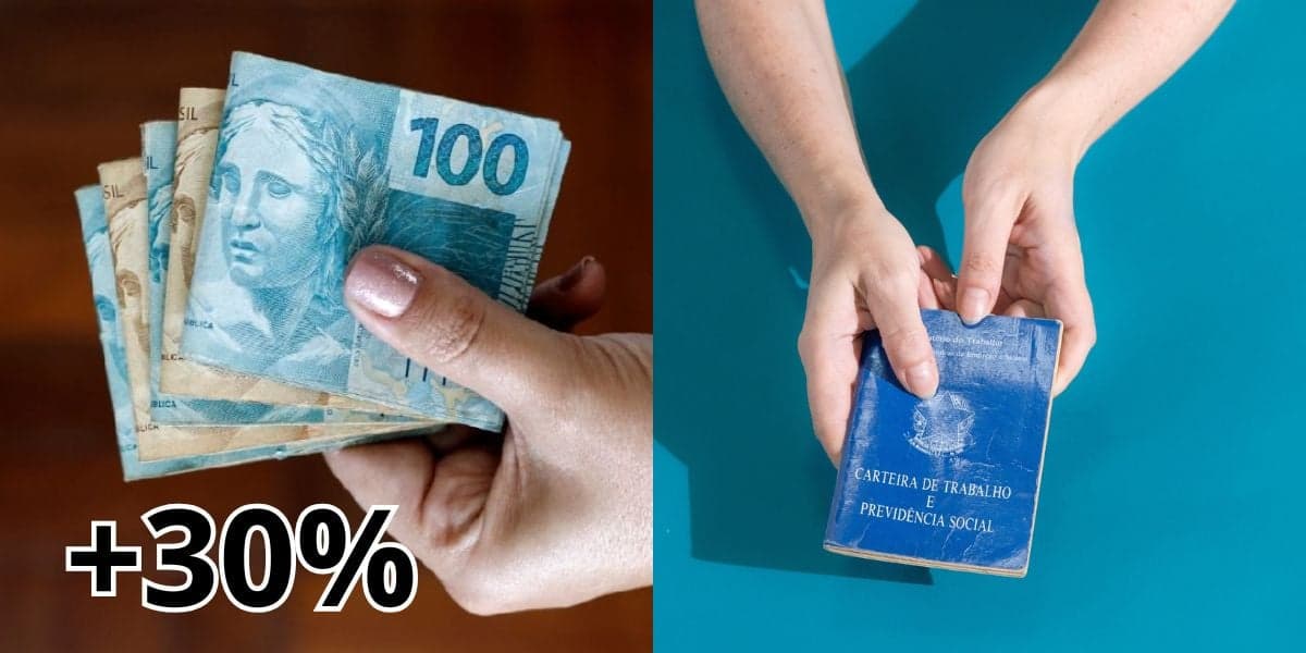 Lei trabalhista garante extra de 30% no salário desses trabalhadores CLTs em 2026