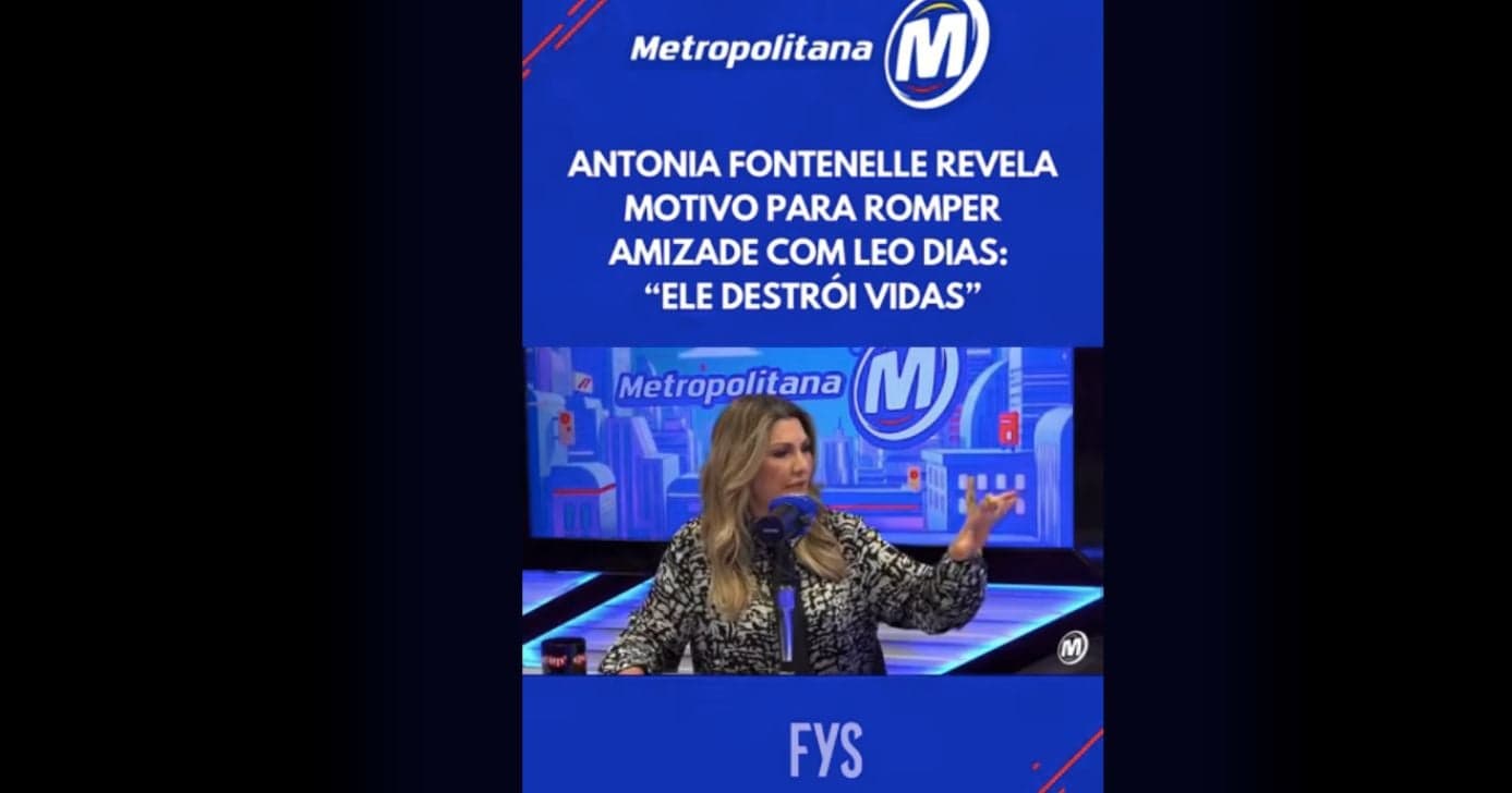 Antonia Fontenelle (Foto: Reprodução / YouTube) Antonia Fontenelle (Foto: Reprodução / YouTube)