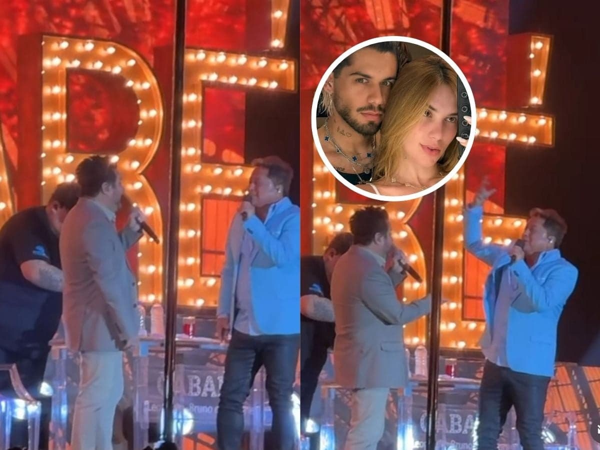 Bruno encurralou Leonardo em show sobre Virginia e Zé Felipe (Foto: Reprodução / Instagram)
